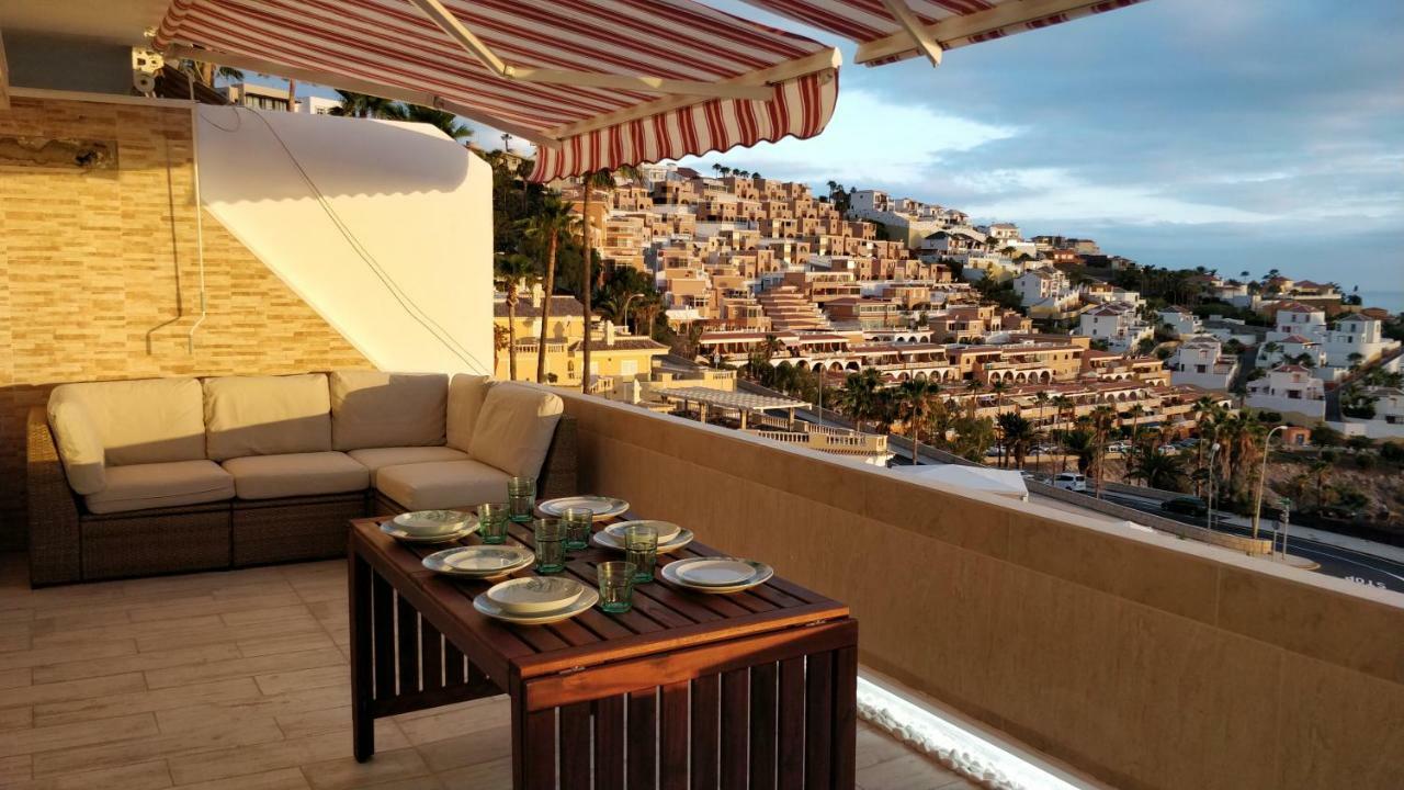 New Deluxe Stunned Seaview 2 Bed Apt Costa Adeje  Exterior foto